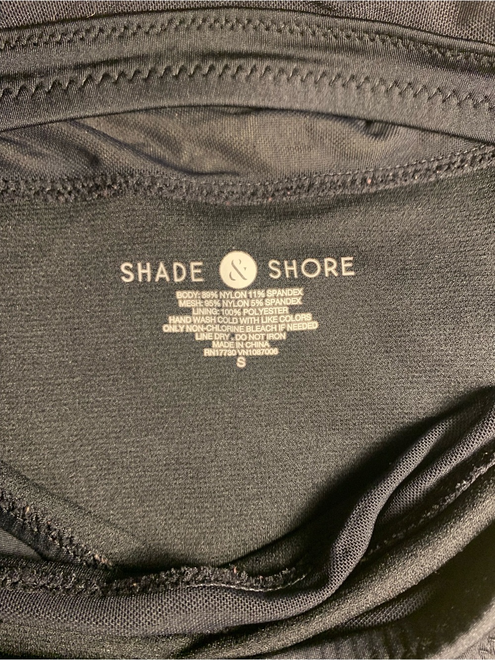 Shade & Shore Black Swim Bikini Bottoms - Picture 5 of 5